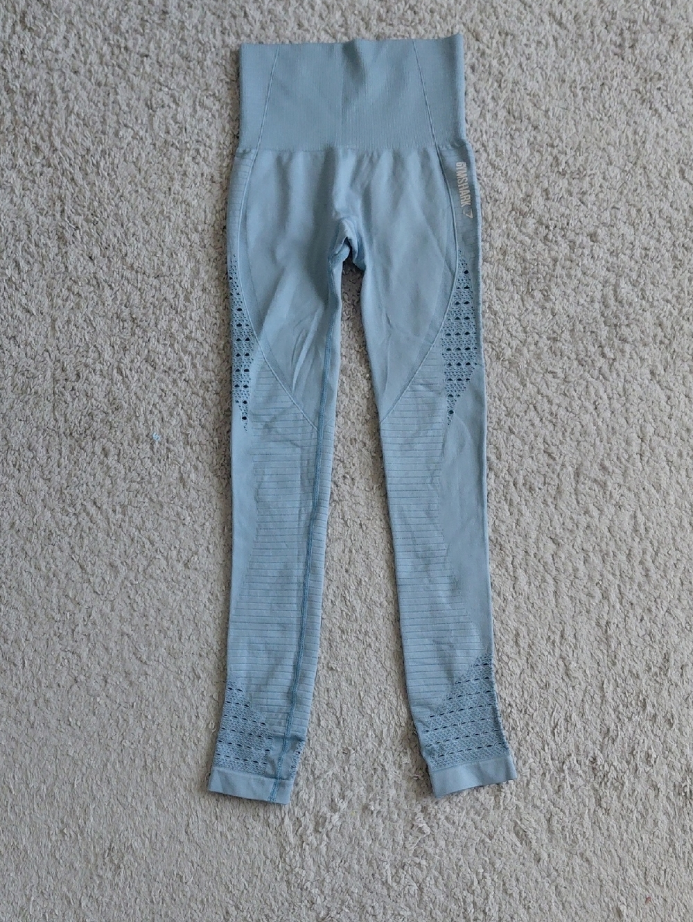 Gymshark Blue High-Waisted Leggings